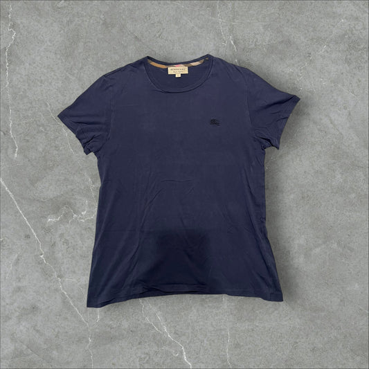 Burberry T-Shirt  Embroidered Navy