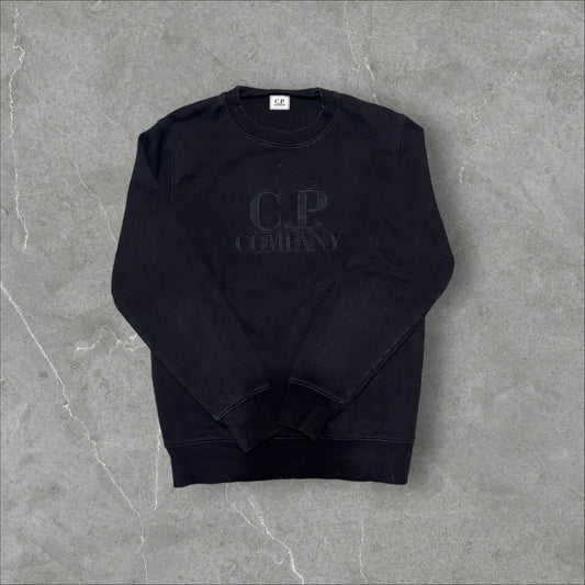 C.P. Company Crewneck Embroidered Black