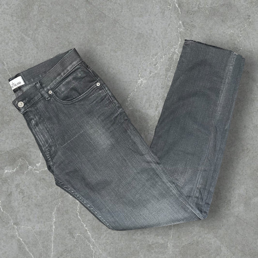 Stone Island "Old" Treatment Denim Black